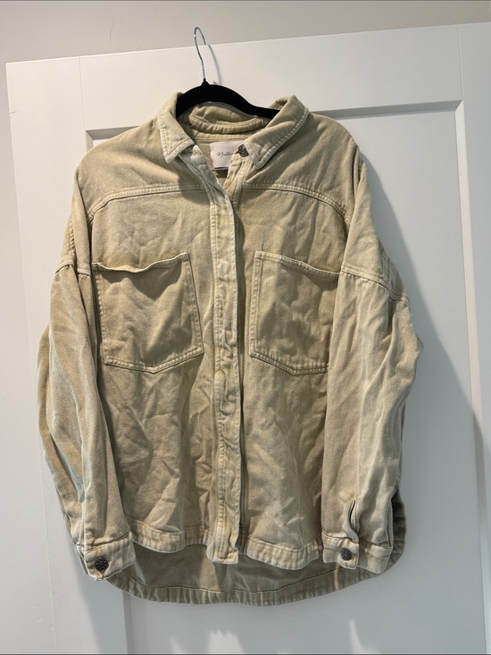 Mustard Seed Jackets & Blazers - Mustard Seed Light Tan Knit Pullover